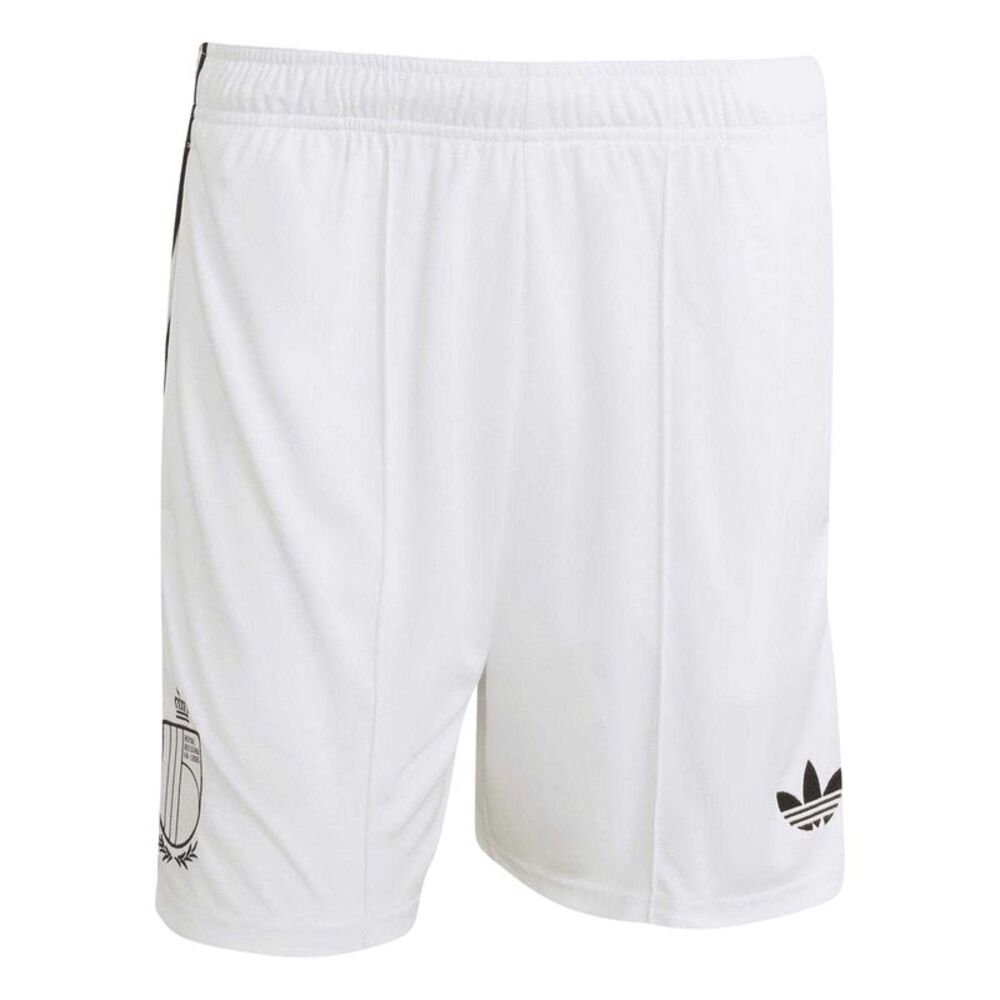 Adidas Mens FIFA World Cup 2026 Belgium Away Shorts / White/Black
